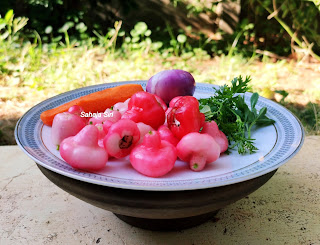 bell fruits salad withonions & vegetables