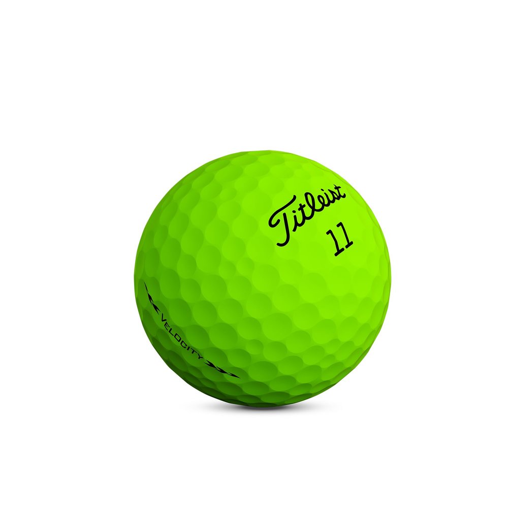 The 1 Writer in Golf Titleist Introduces Improved Velocity Golf Balls