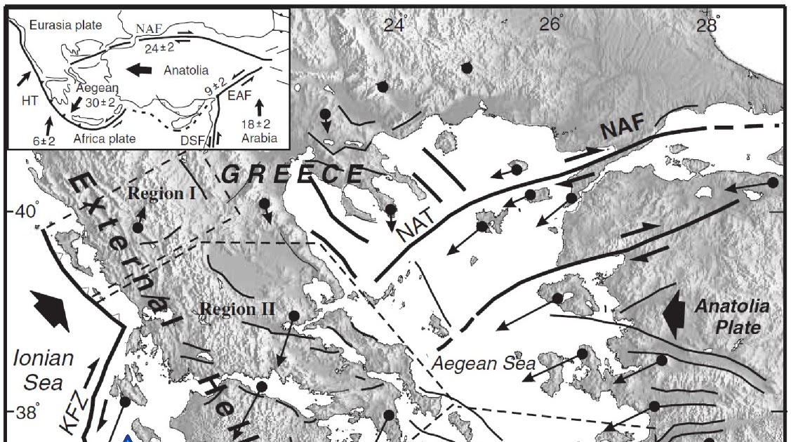 Greece Tectonic Plates Week 2