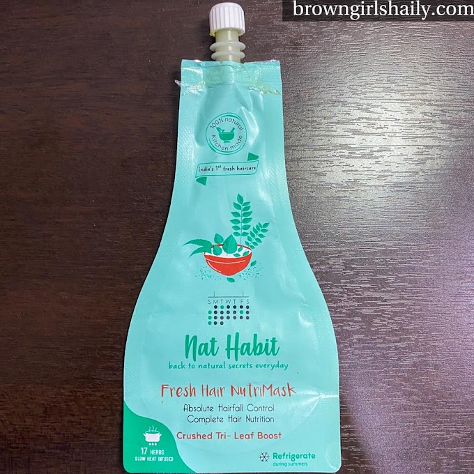 Nat Habit Fresh Nutri Hair Mask Review