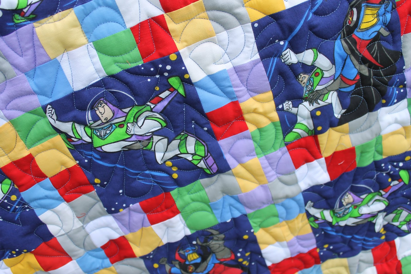 SunShine Sews... Toy Story (Buzz Lightyear) Quilt
