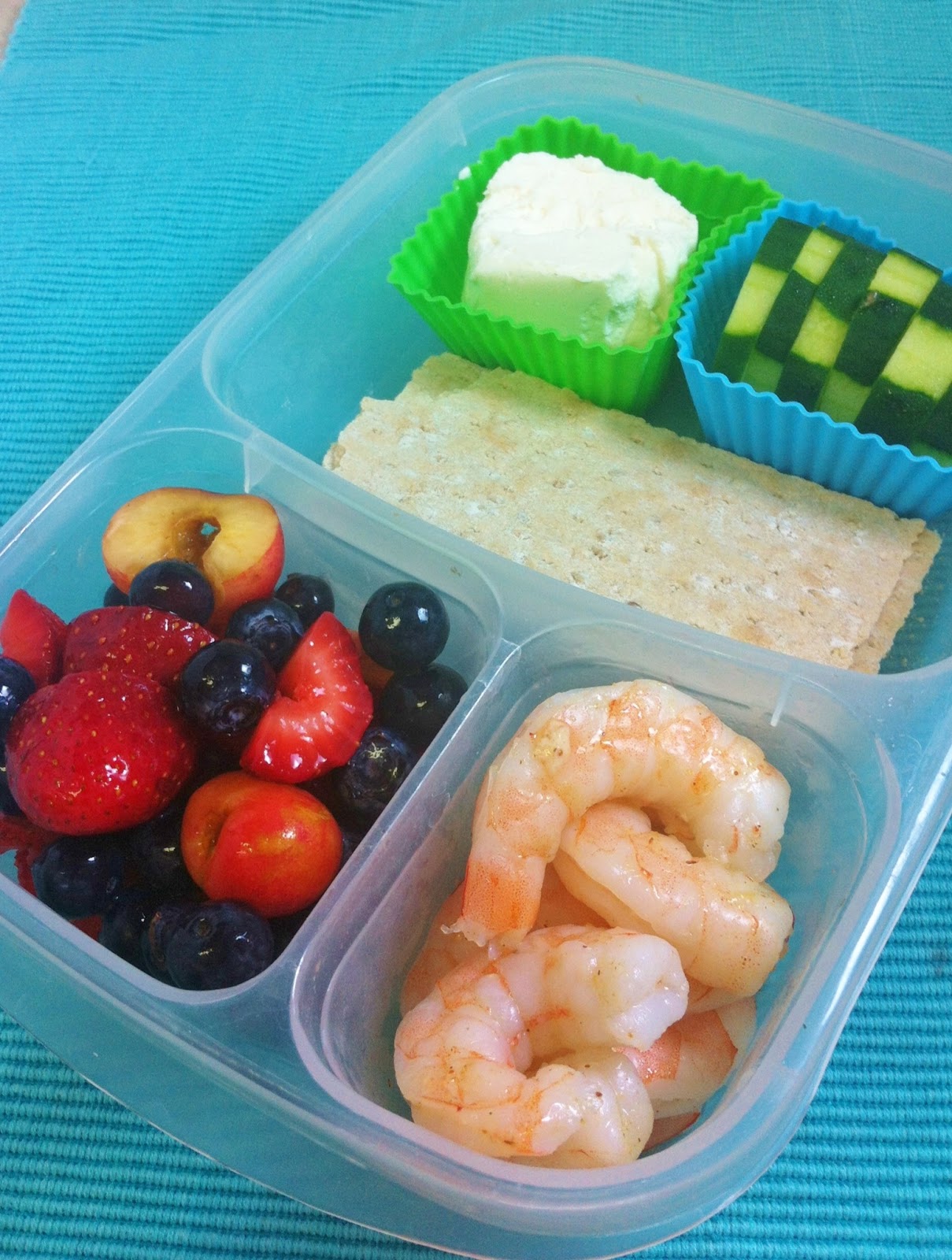 Operation Lunch Box Day 200 Cold Shrimp Plate