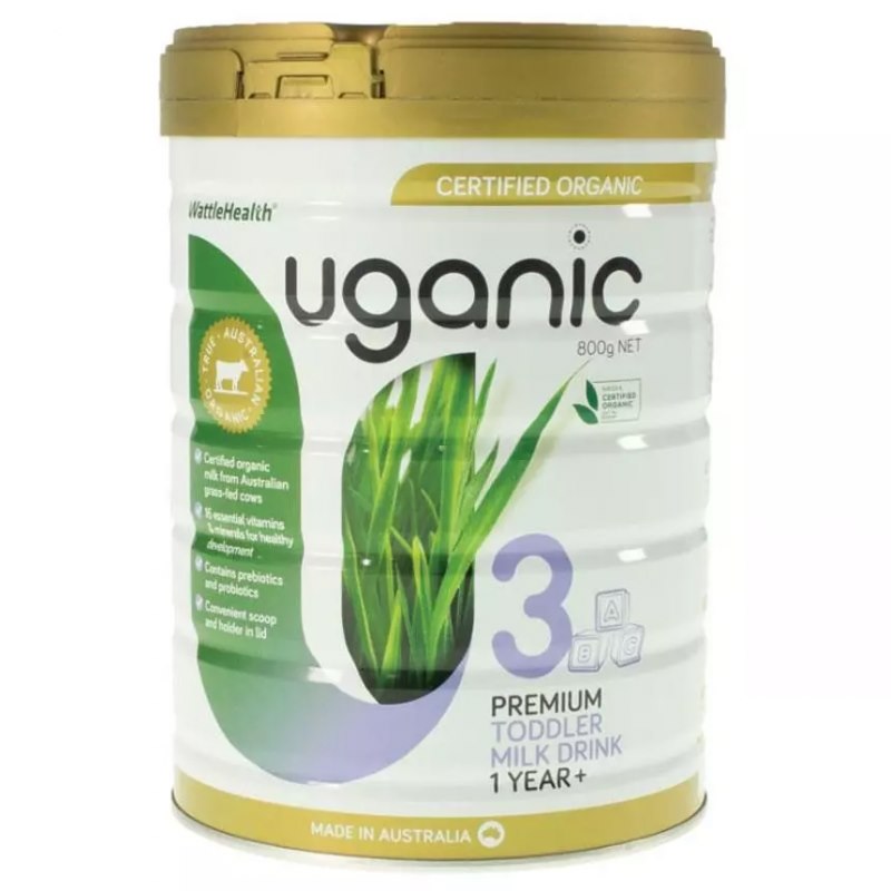 Uganic Sản phẩm dinh dưỡng công thức ăn bổ sung 800g cho trẻ từ 1 – 3 tuổi