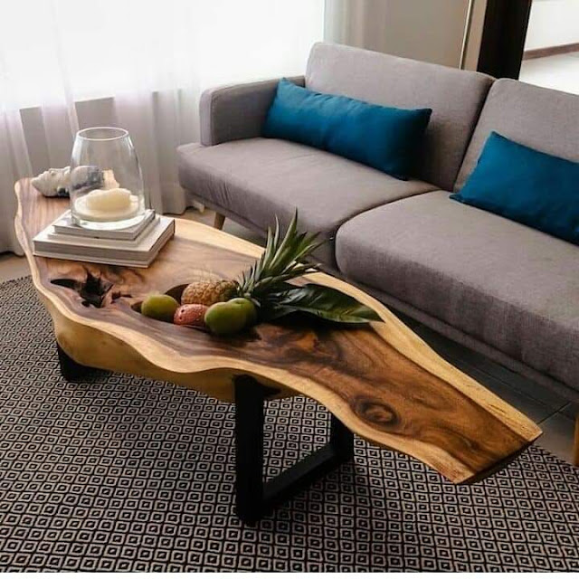  طاولات صالون , طاولات خشب طبيعي 