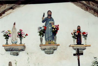 Allande. Capilla de San Bartolomé de Cornollo