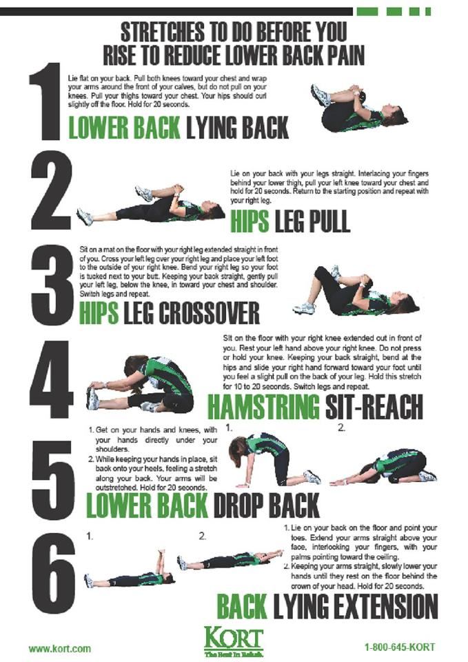 Lower Back Pain Relief: Low back pain stretches