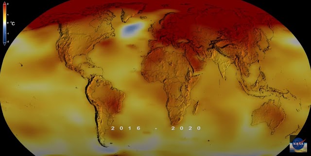 NASA: η κλιματική αλλαγή από το 1880 στο 2020 σε βίντεο