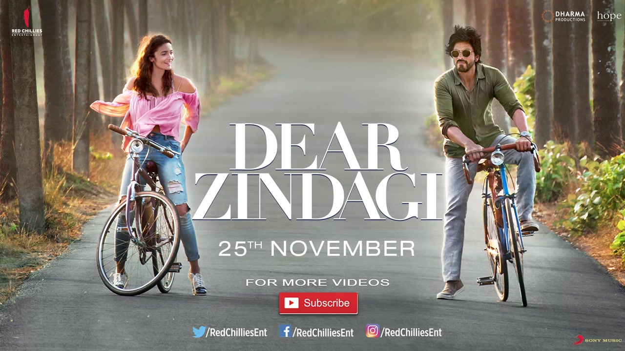 Dear Zindagi Movie Wallpapers | Shahrukh Khan | Alia Bhatt - BeingBhai