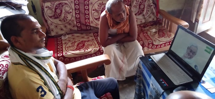 मुख्यमंत्री जी के वर्चुअल मीटिंग में औरंगाबाद जिले के सभी जदयू कार्यकर्ता ने बढ़ चढ़ कर भाग लिया:-अमरेश पटेल।।