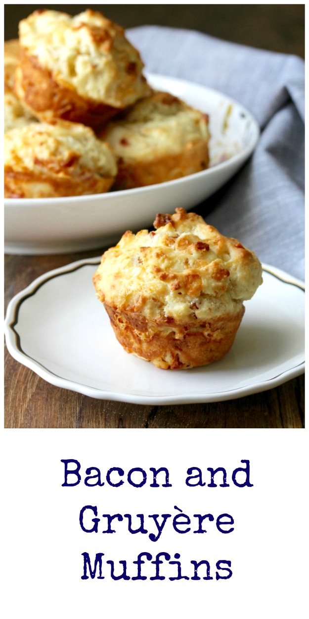 Bacon and Gruyère Muffins Karen's Kitchen Stories