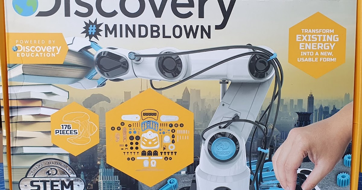 hydraulic robot arm science discovery