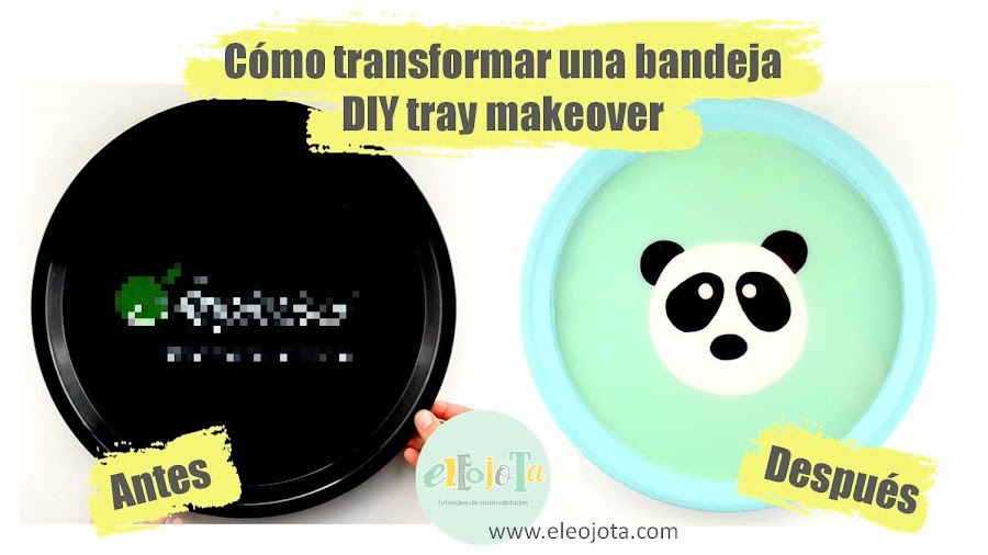diy tray makeover transforma una bandeja