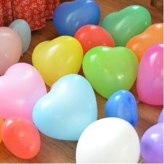 Balon Latex Hati Balon Latex Hati
