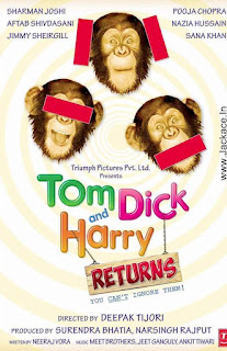 Tom Dick And Harry Returns First Look Poster