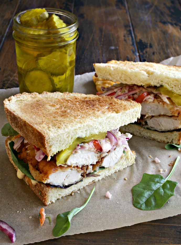 Hungry Couple Buttermilk Fried Chicken Sandwich