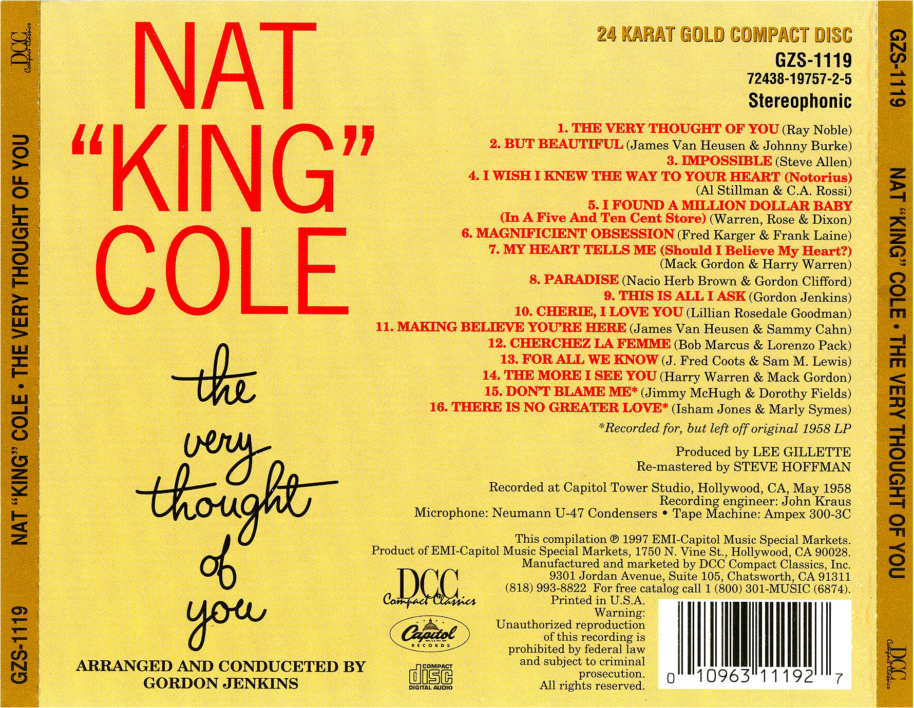 Love king cole ноты.