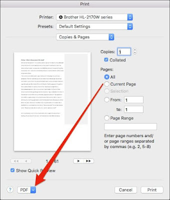 create pdf document mac