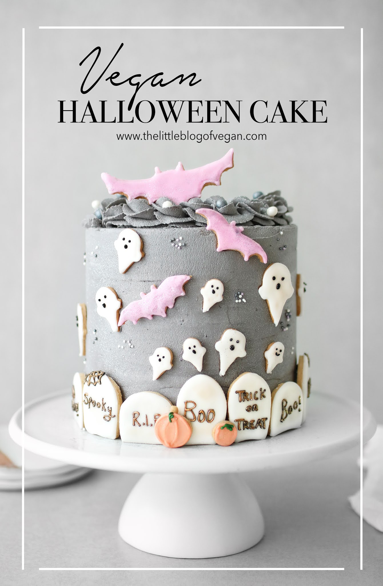 Vegan Oreo Halloween Cake recipe