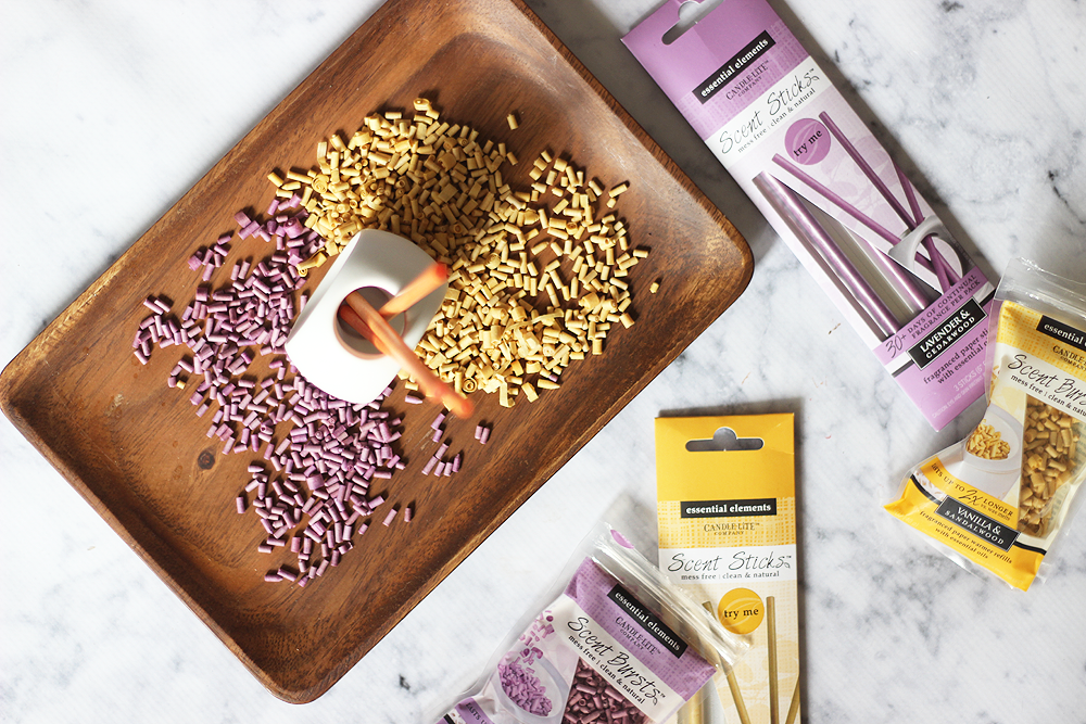 CandleLite MessFree, Clean & Natural Scent Sticks + Scent Bursts