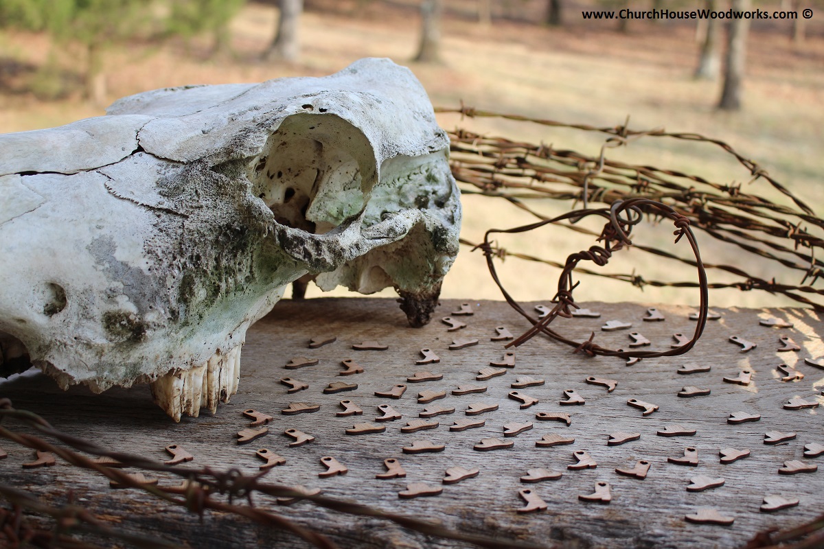 Cowboy Hat Wooden Confetti For Weddings