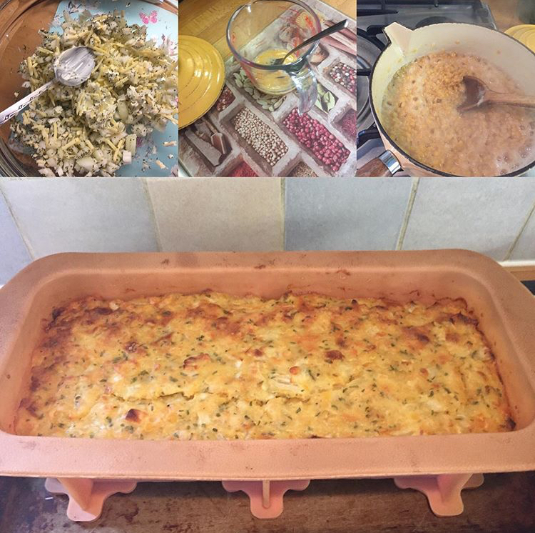 Lentil Cheese Loaf