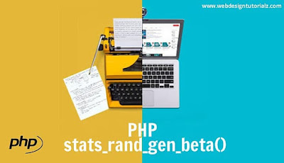 PHP stats_rand_gen_beta() Function