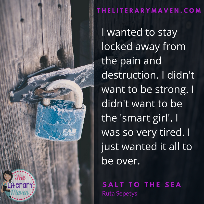 On My Bookshelf Salt to the Sea by Ruta Sepetys The Literary Maven