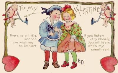 Edwardian & Victorian Valentine's Day Cards