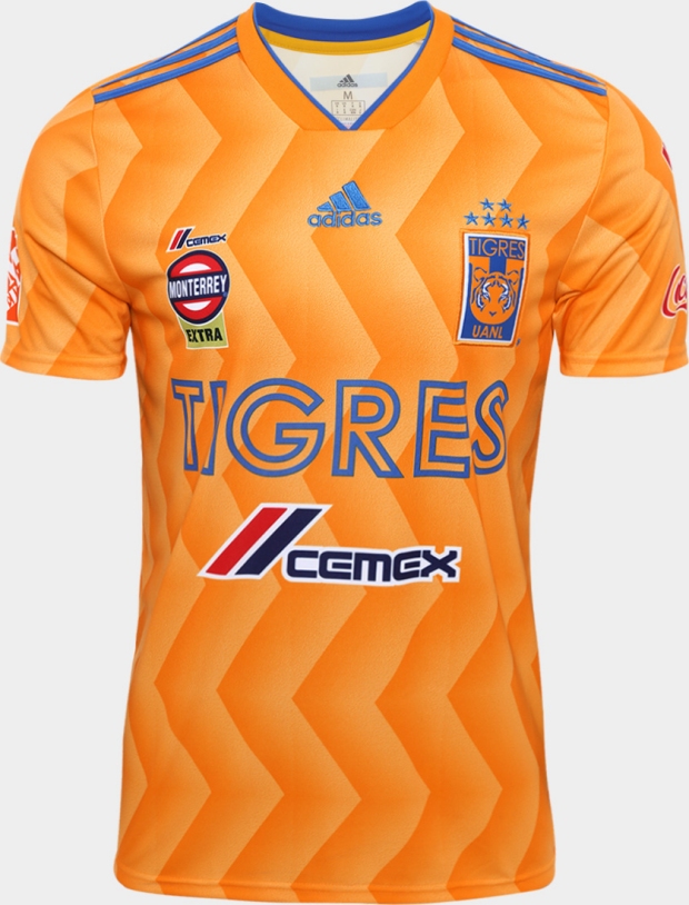 Adidas lança as novas camisas do Tigres UANL do México Show de Camisas