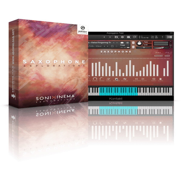 Sonixinema Saxophone Explorations v1.0 KONTAKT Library