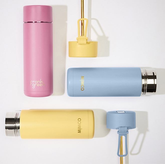 It's A Ruby And Pearl Christmas Thing Mimco X Frank Green Water bottle