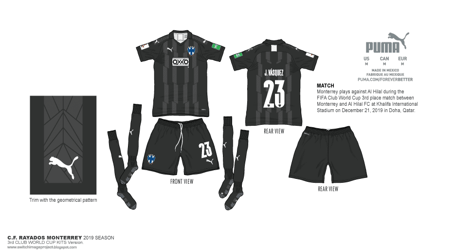 monterrey fc jersey 2020