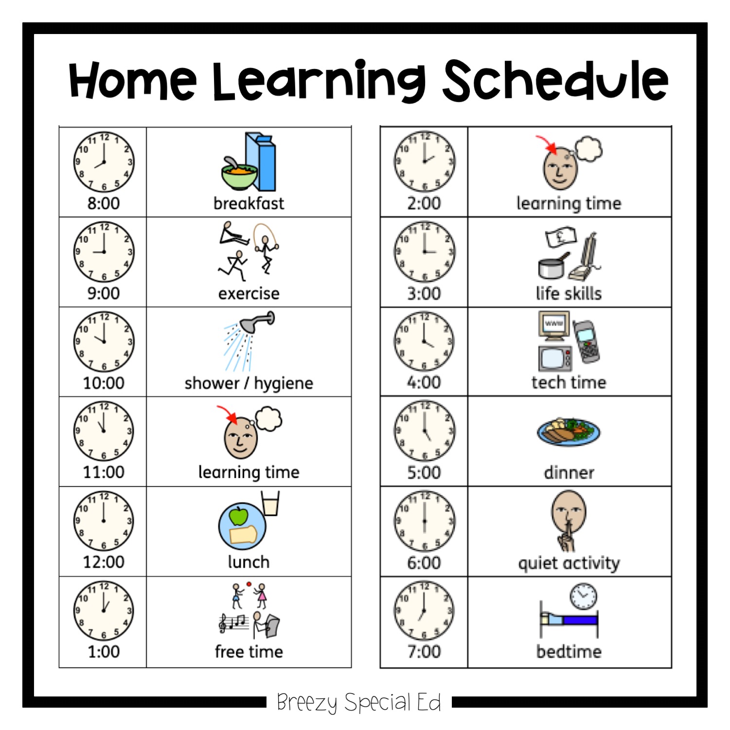 homework for special needs students