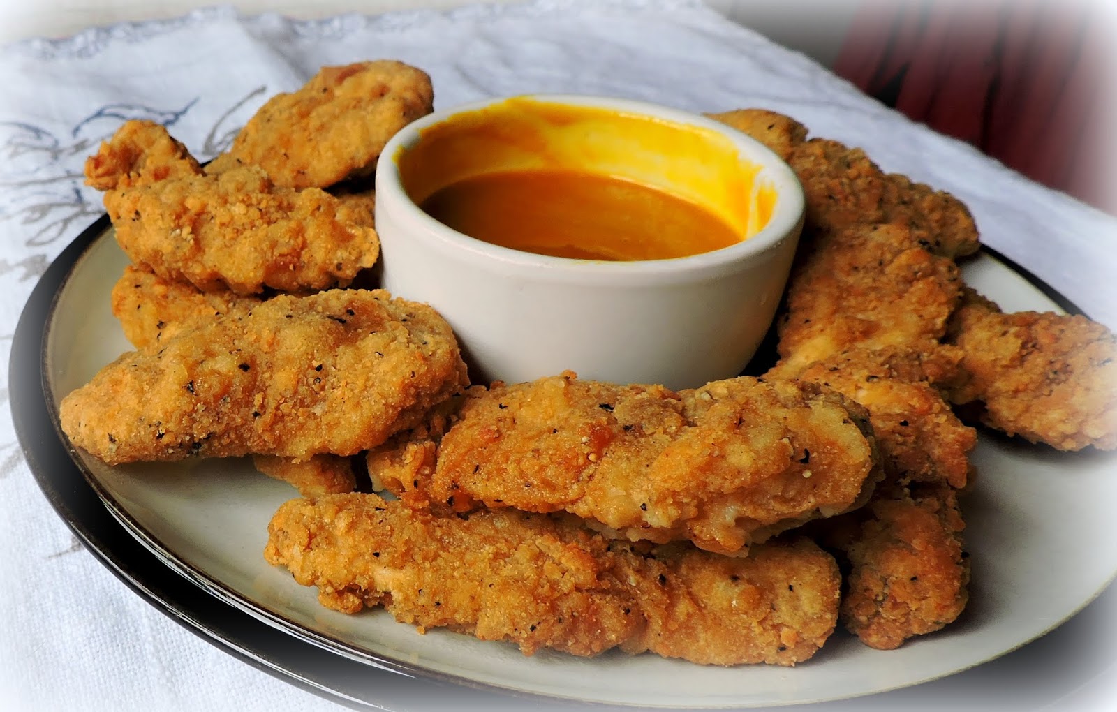 Chicken Strips with Honey Mustard Dip The English Kitchen