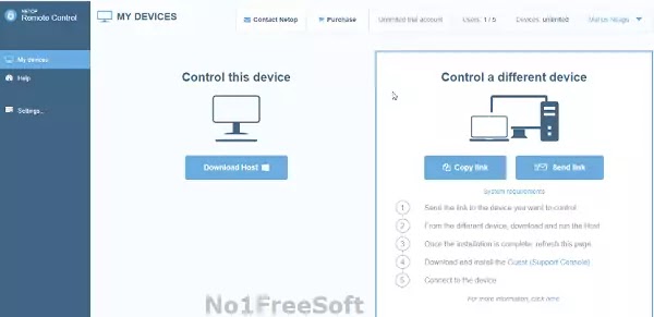 NetOp Remote Control 12 Free Download