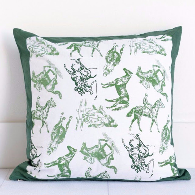 Horse Country Chic New Equestrian Linens From Pomegranate