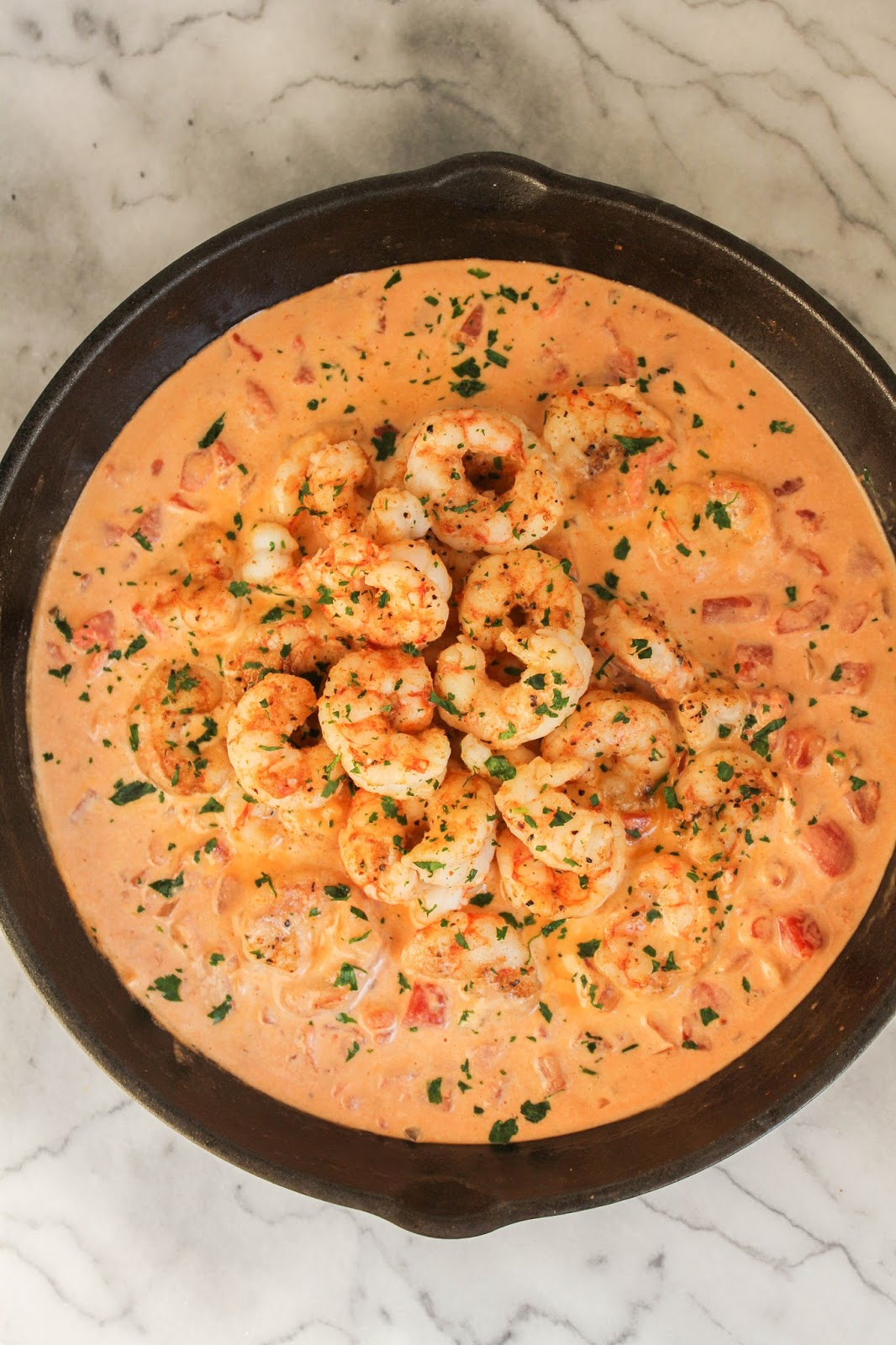 Cajun Shrimp Capellini
