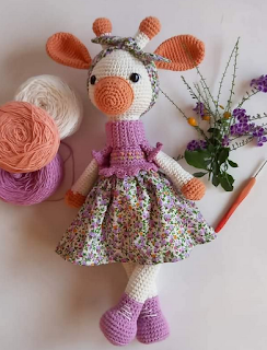 PATRON GRATIS JIRAFA AMIGURUMI 44464