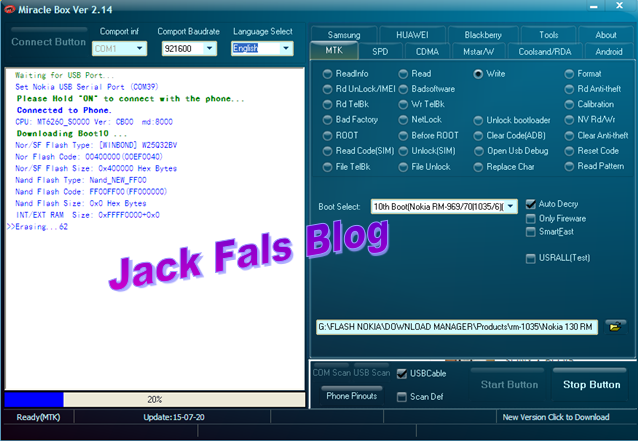 cara flash nokia rm 1011 miracle crack