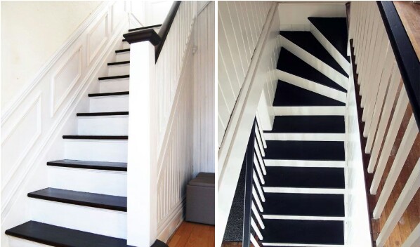 paint colors for stairs