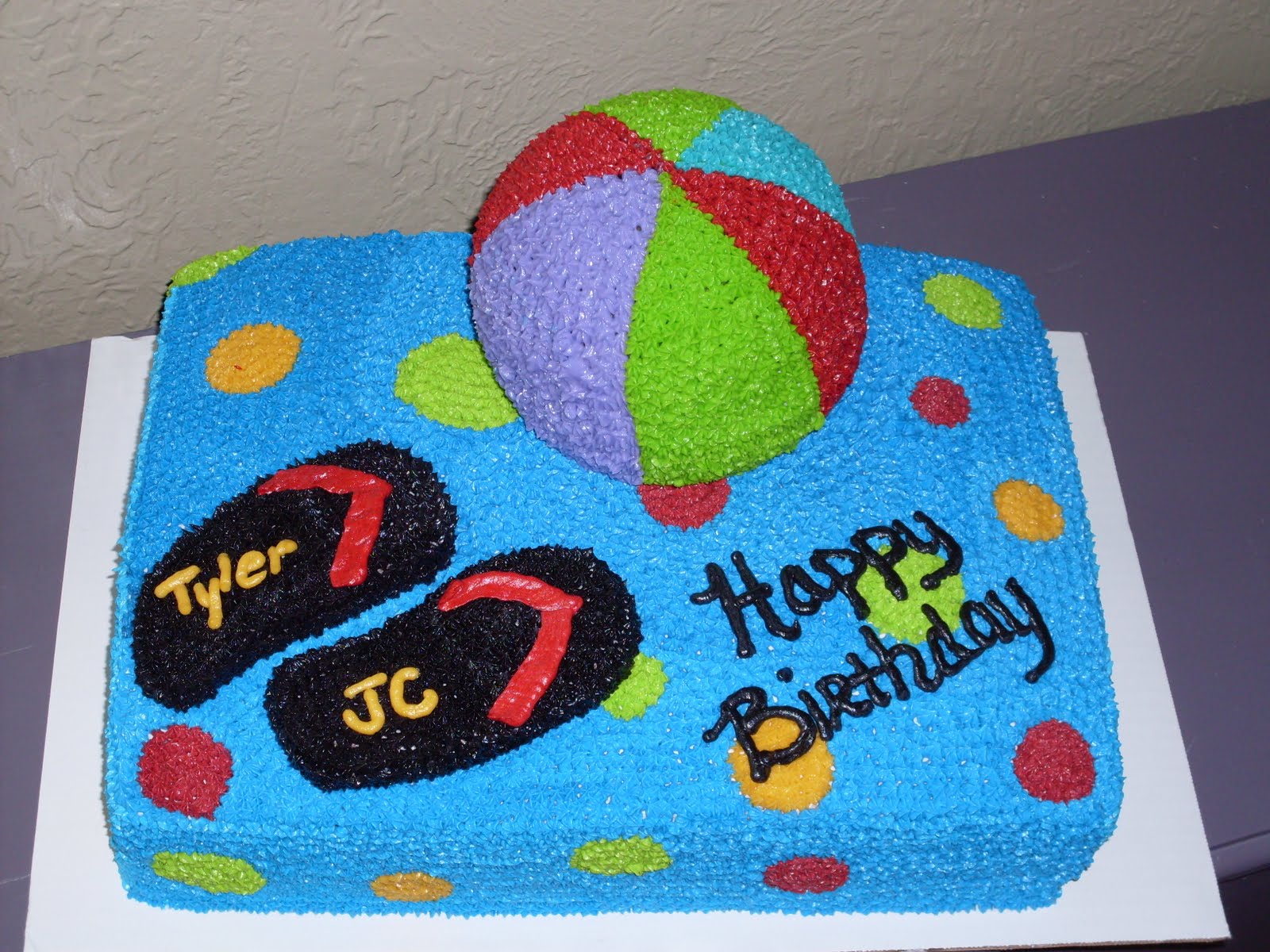 Kaci's Cake Delight Happy Birthday, Tyler & JC!