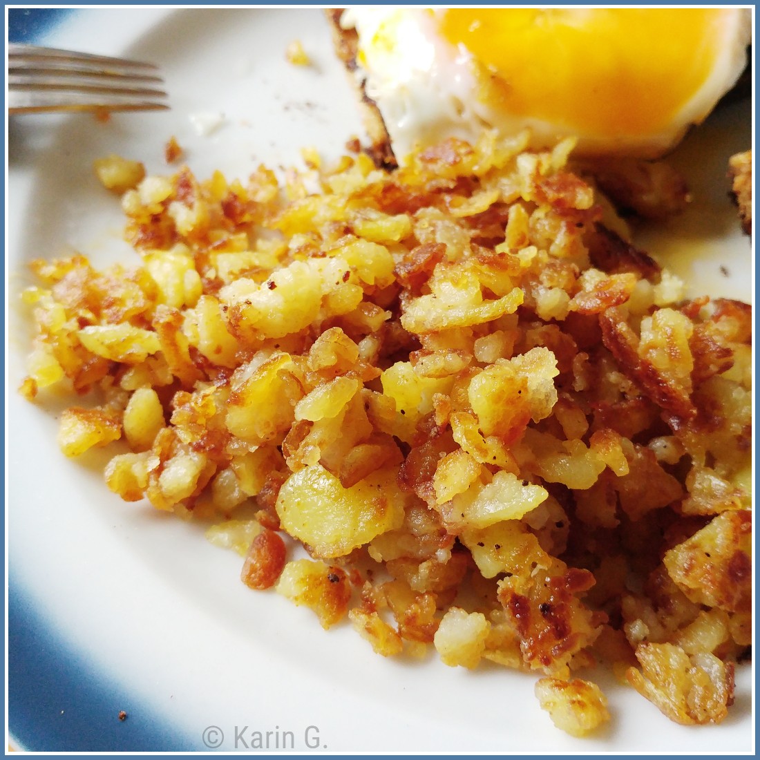 Bratkartoffeln sülze martina mit moritz und Hähnchen