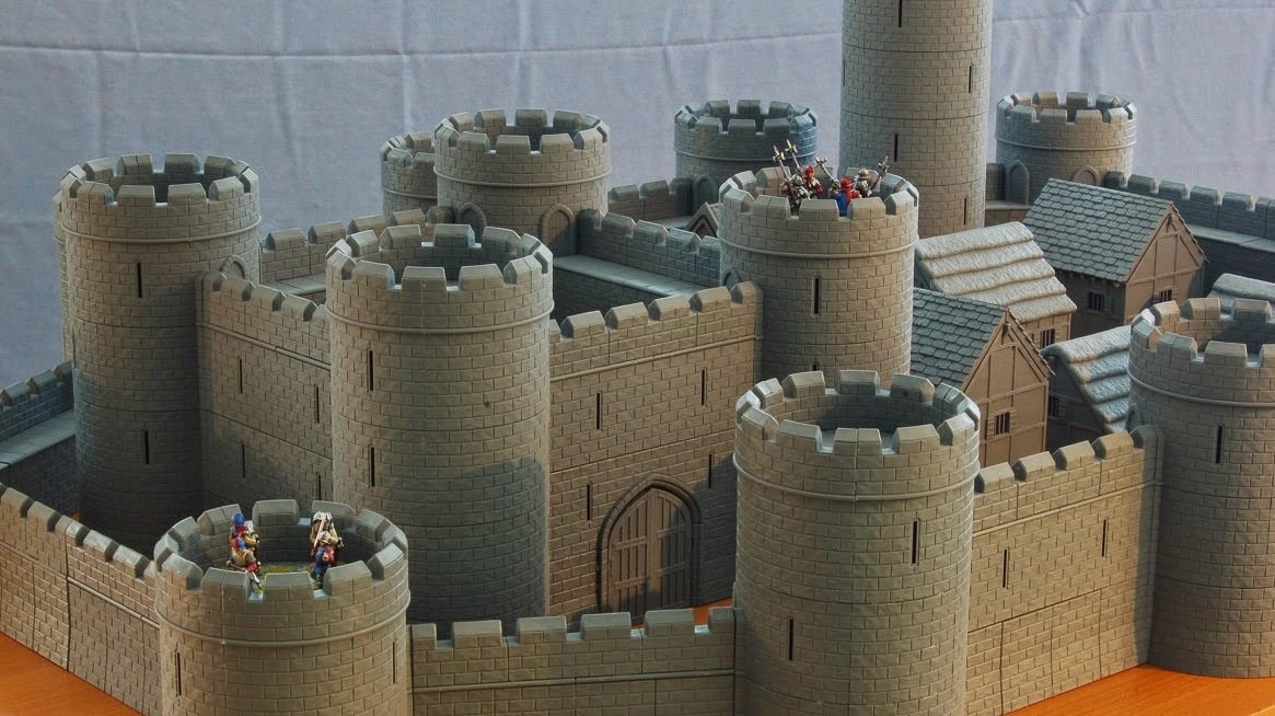 N Scale Castle Model Kits