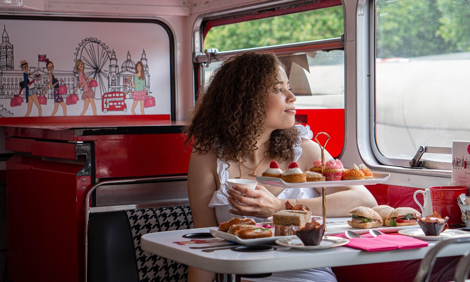 Afternoon Tea on a London Bus!