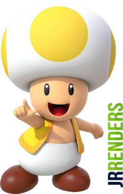 Jr.Renders: Yellow Toad