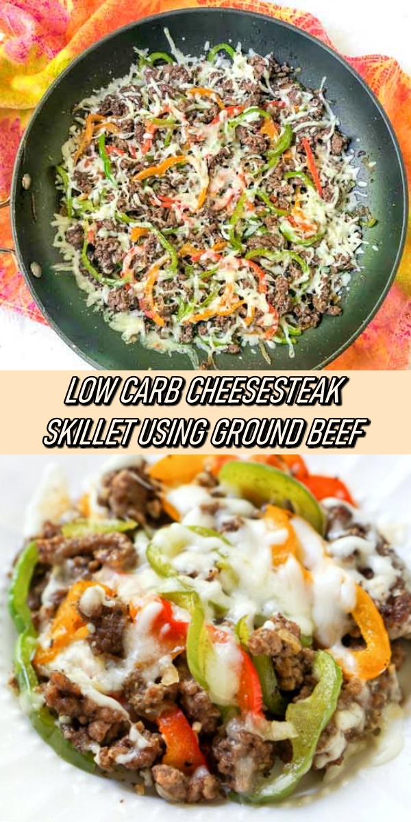 LOW CARB CHEESESTEAK SKILLET USING GROUND BEEF Recipe Notes