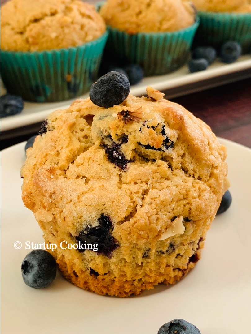 Blueberry Walnut Muffin Blueberry Nut Muffin Recipe Startup Cooking