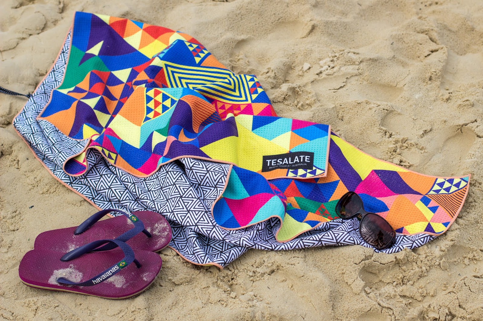 Stunning Compact Beach Towel Review From Tesalate Counting To Ten