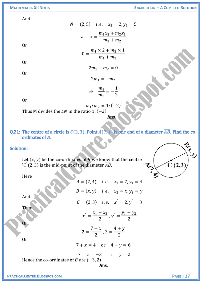 exercise-no-2-2-solved-exercise-the-straight-line-mathematics-xii