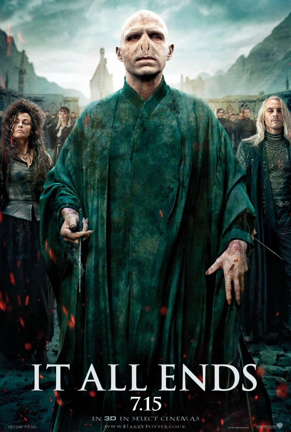 Harry Potter and the Deathly Hallows Part 2 Poster Parade A